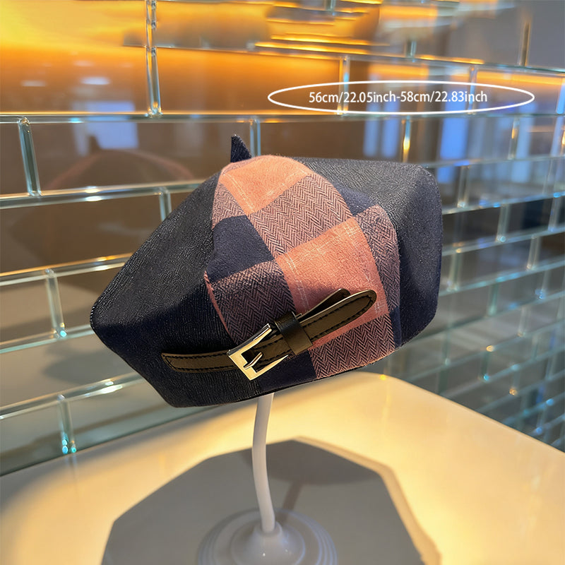 A British-style Casual Painter Hat That Is Versatile And Can Show Off Your Face