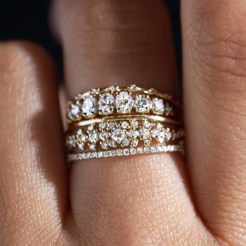 Affordable Luxury Style High-grade Ring