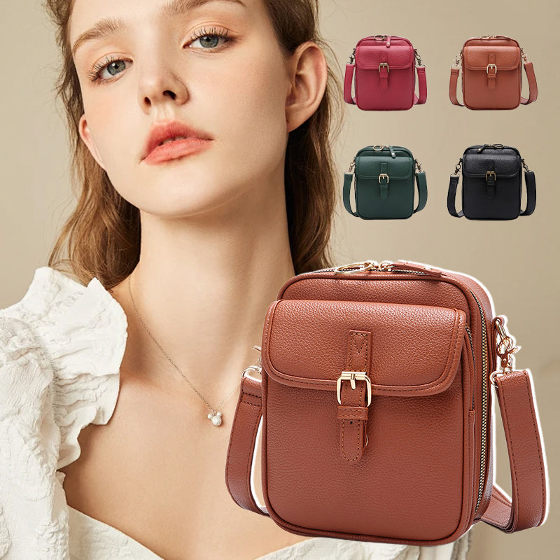Unisex Vintage Large Capacity Messenger Bag Storage Bag With 10 Card Inserts Casual Backpack Women's Bag Retro Backpack Large Capacity Travel